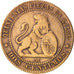 Spagna, Provisional Government, 2 Centimos, 1870, MB+, Rame, KM:661