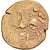 Monnaie, Aulerques Cenomans, Statère, 80-50 BC, TTB+, Or, Delestrée:2153