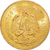 Moneta, Mexico, 50 Pesos, 1923, Mexico City, MS(60-62), Złoto, KM:481