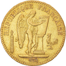 Monnaie, France, Génie, 20 Francs, 1849, Paris, TTB, Or, Gadoury:1032, KM:757