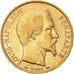 Moneta, Francia, Napoleon III, Napoléon III, 20 Francs, 1852, Paris, BB+, Oro