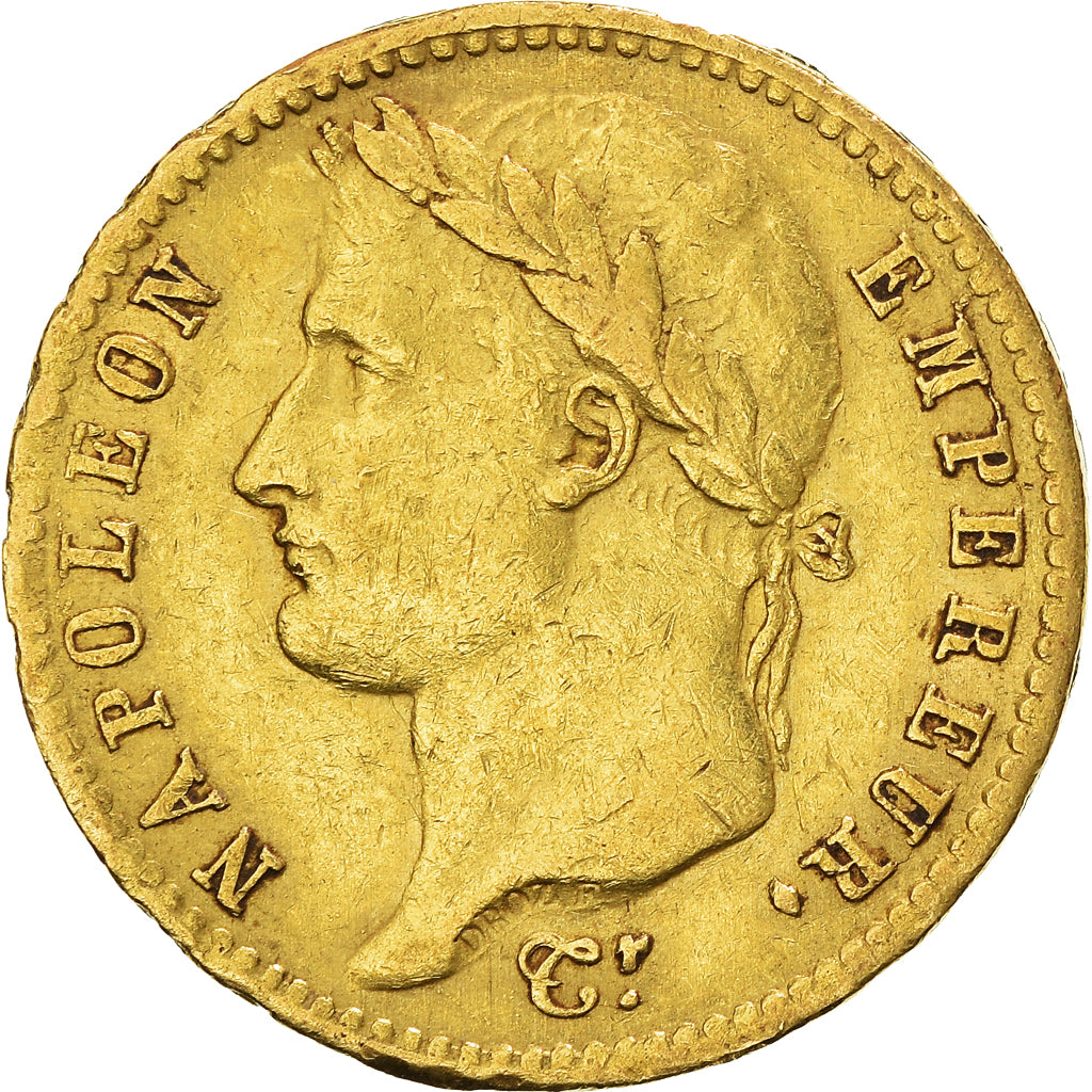 Coin, France, Napoléon I, 20 Francs, 1810, Paris, VF(30-35), Gold, KM:695.1