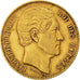 Moneda, Bélgica, Leopold I, 20 Francs, 1865, MBC, Oro, KM:23