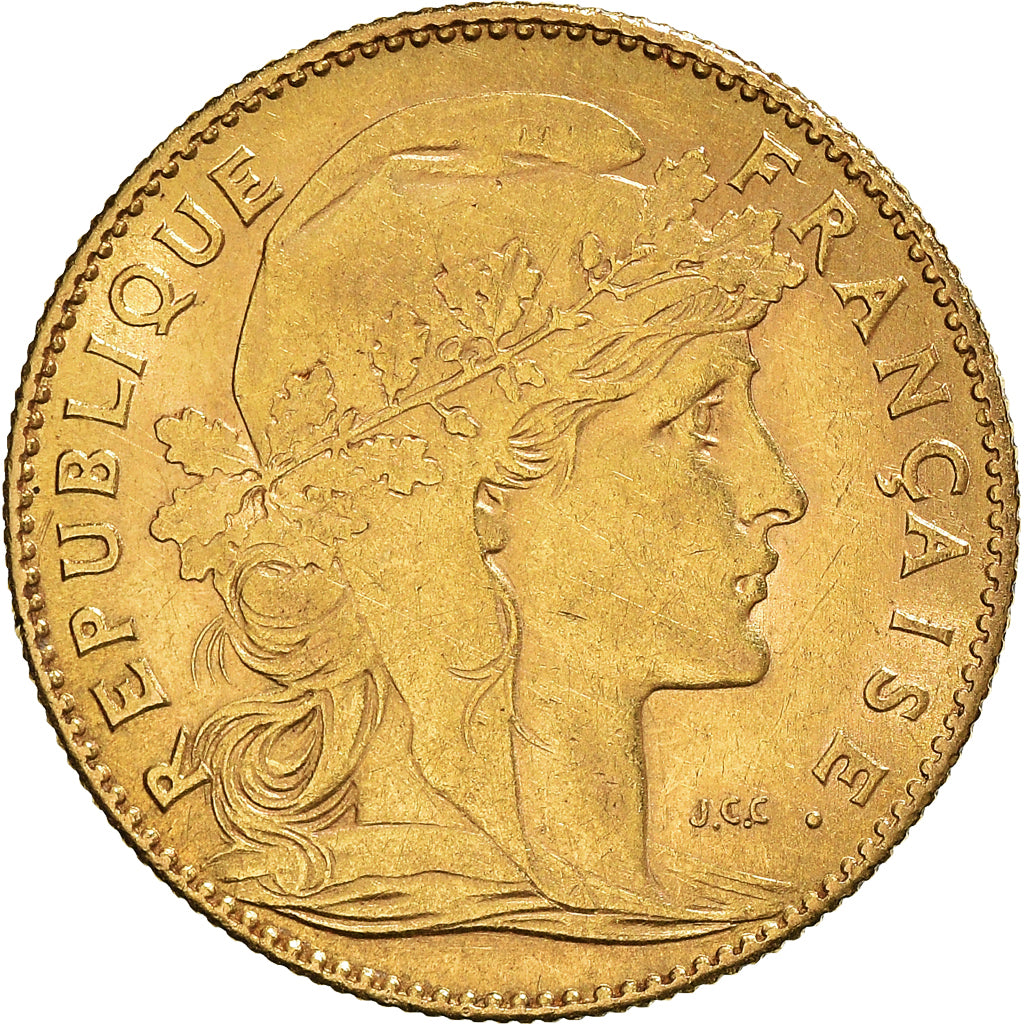 Monnaie, France, Marianne, 10 Francs, 1899, Paris, TTB+, Or, Gadoury:1017