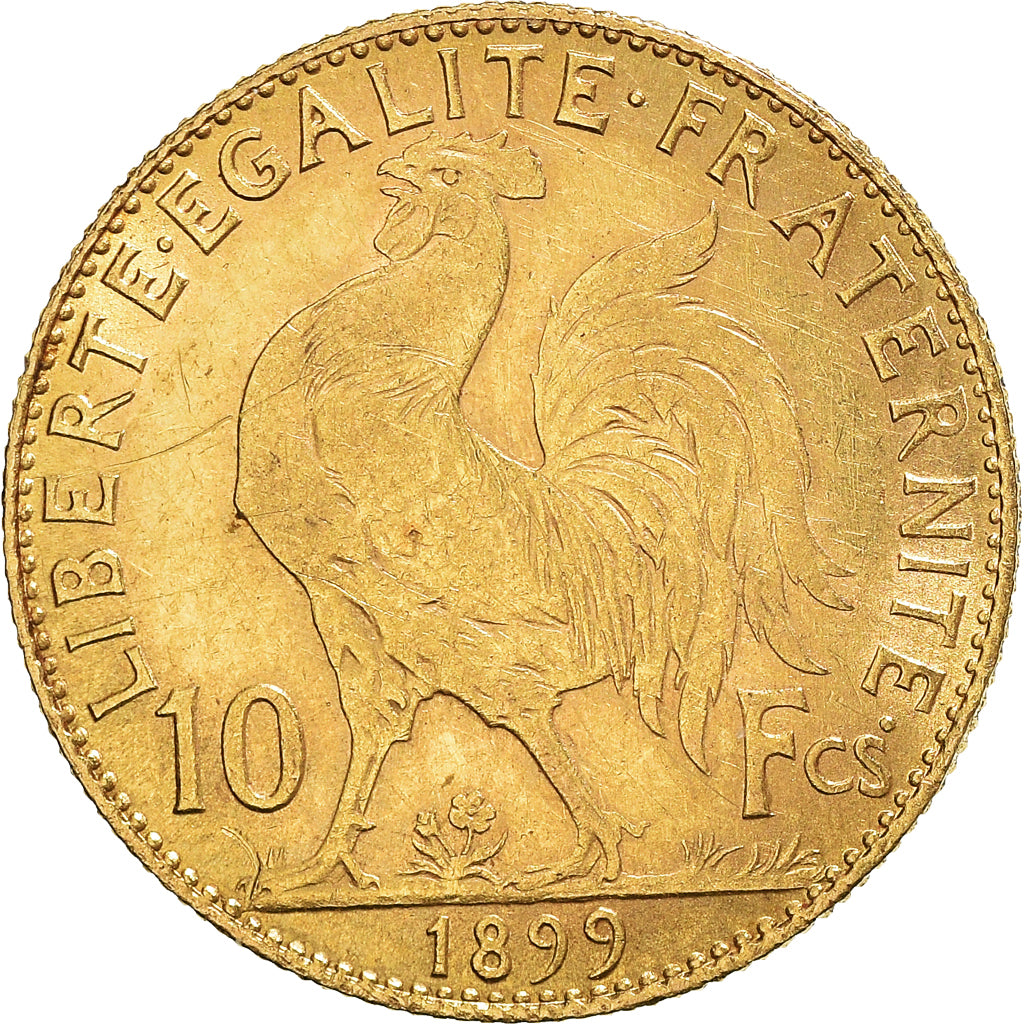 Monnaie, France, Marianne, 10 Francs, 1899, Paris, TTB+, Or, Gadoury:1017