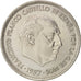 Espagne, Caudillo and regent, 25 Pesetas, 1957, SUP, Copper-nickel, KM:787