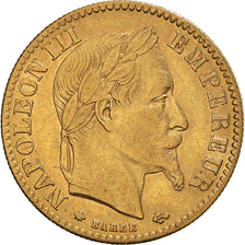 Moeda, França, Napoleon III, Napoléon III, 10 Francs, 1867, Paris, EF(40-45)