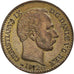Coin, Denmark, Christian IX, 4 Skilling Rigsmont, 1872, Copenhagen, AU(55-58)