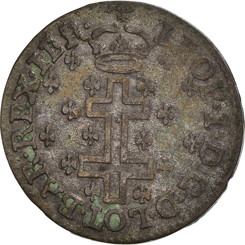 Monnaie, Etats allemands, LORRAINE, Leopold Joseph, 12 Deniers, 1726, Nancy