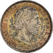 Coin, Netherlands, William III, 10 Cents, 1885, Utrecht, MS(60-62), Silver