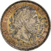 Moeda, Países Baixos, William III, 10 Cents, 1885, Utrecht, MS(60-62), Prata