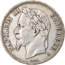 Moneta, Francja, Napoleon III, 5 Francs, 1867, Paris, VF(30-35), Srebro