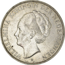 Moneda, Países Bajos, Wilhelmina I, 2-1/2 Gulden, 1939, Utrecht, EBC, Plata