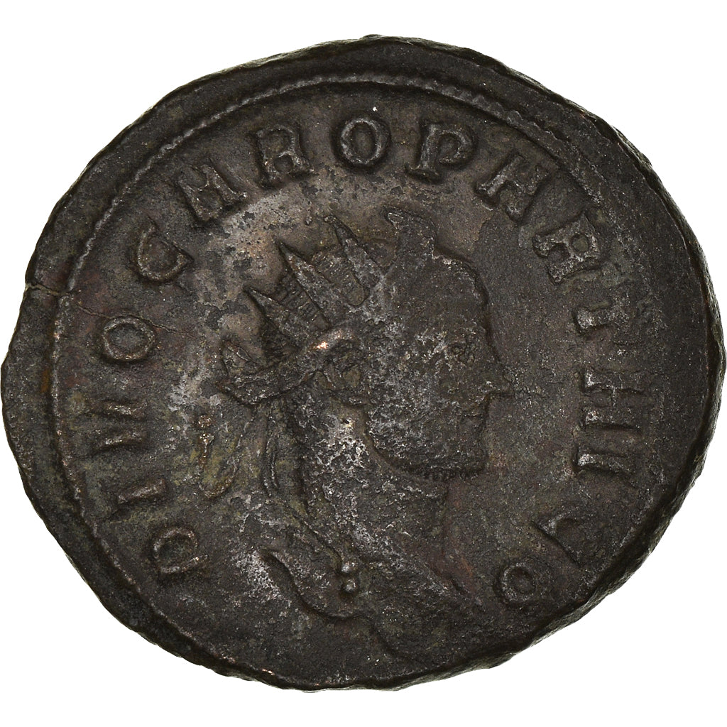 Moeda, Divus Carus, Antoninianus, 284, Siscia, EF(40-45), Lingote, RIC:111 var.