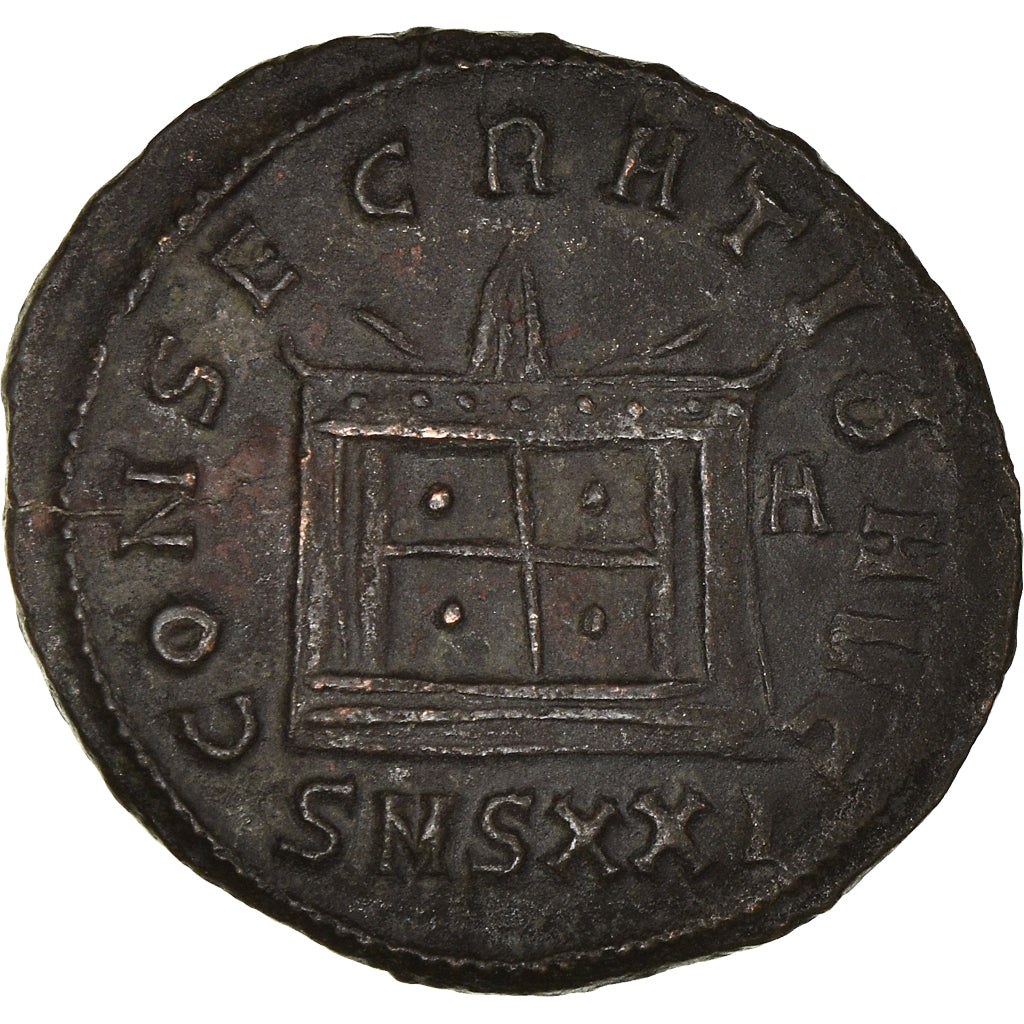 Moeda, Divus Carus, Antoninianus, 284, Siscia, EF(40-45), Lingote, RIC:111 var.
