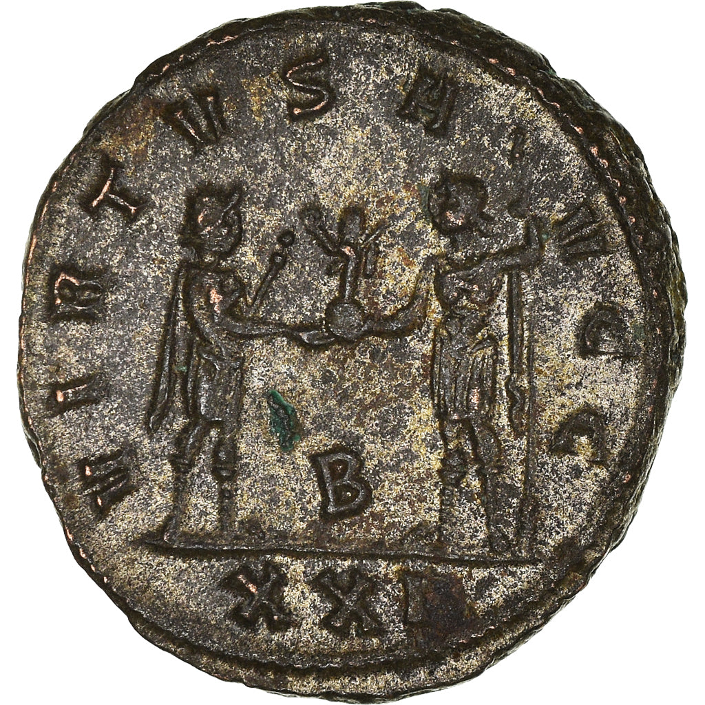 Coin, Carinus, Antoninianus, 282-283, Antioch, MS(60-62), Billon, RIC:206