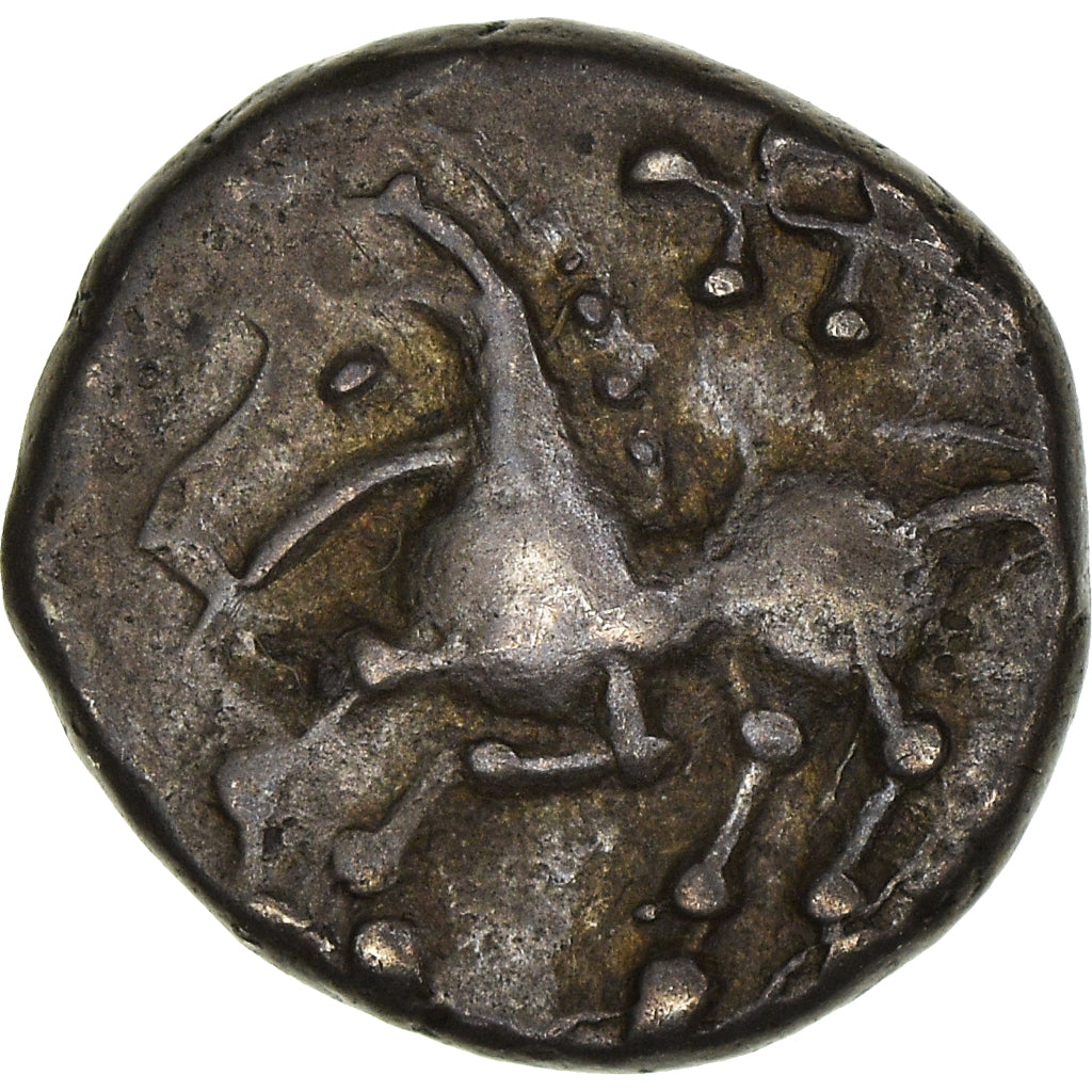 Coin, Allobroges, Denarius, 1st century BC, AU(50-53), Silver, Delestrée:3113