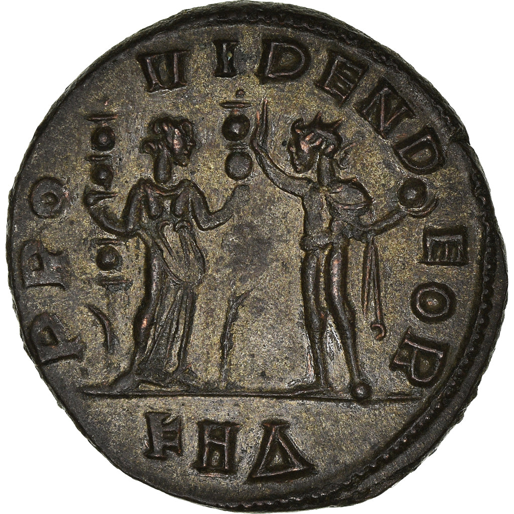 Moeda, Tacitus, Antoninianus, 276, Serdica, MS(60-62), Lingote, RIC:3965