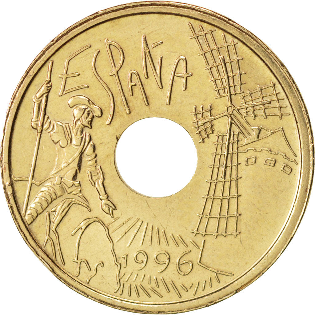 Espagne, Juan Carlos I, 25 Pesetas, 1996, Madrid, SPL, Aluminum-Bronze, KM:962