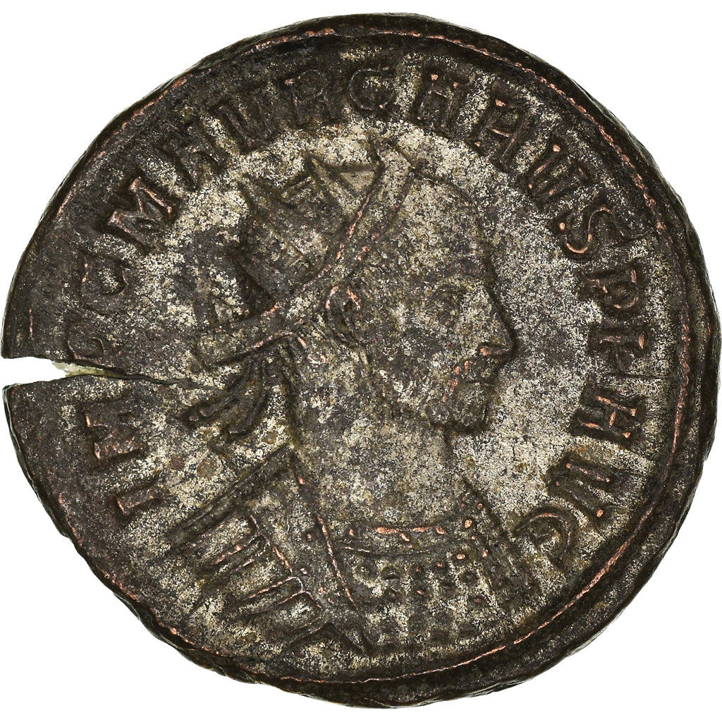 Moneta, Carus, Antoninianus, 282, Siscia, AU(55-58), Bilon, RIC:106