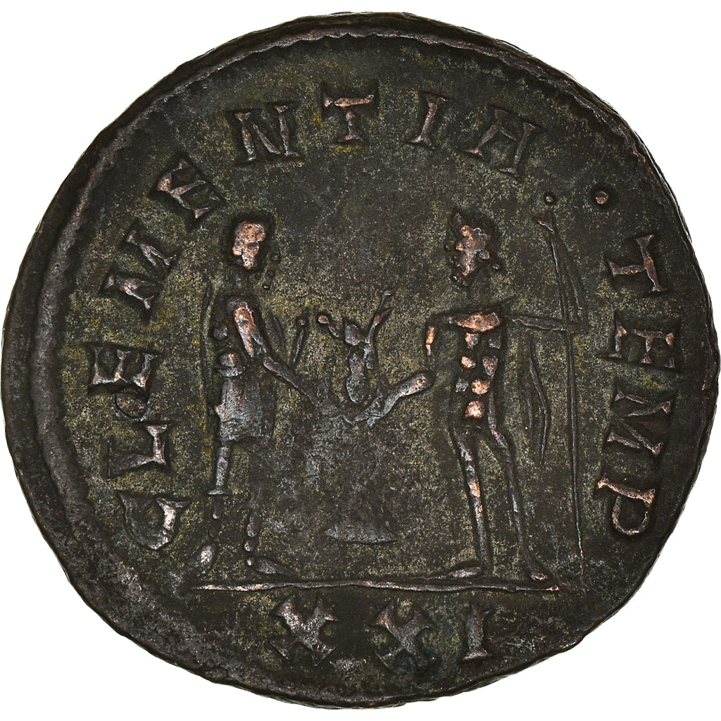 Moneda, Carus, Antoninianus, 282, Cyzicus, MBC+, Vellón, RIC:118
