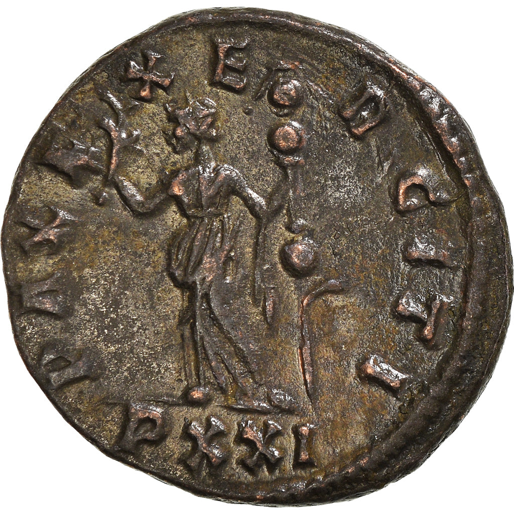 Moneda, Carus, Antoninianus, 283, Ticinum, EBC+, Vellón, RIC:75
