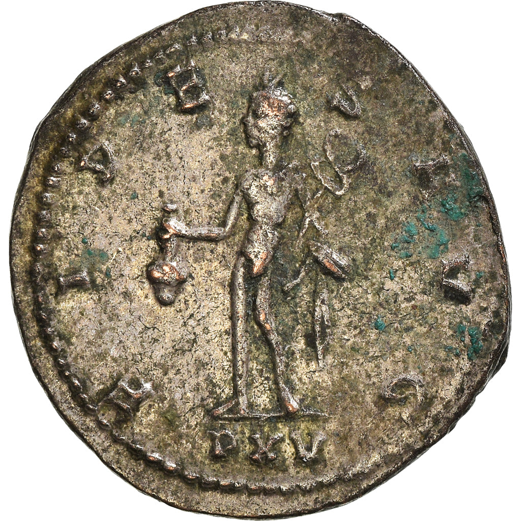 Münze, Gallienus, Antoninianus, 267, Antioch, SS+, Billon, RIC:607