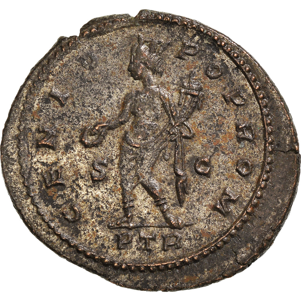 Münze, Maximianus, Follis, 307, Trier, SS+, Bronze, RIC:705 var.