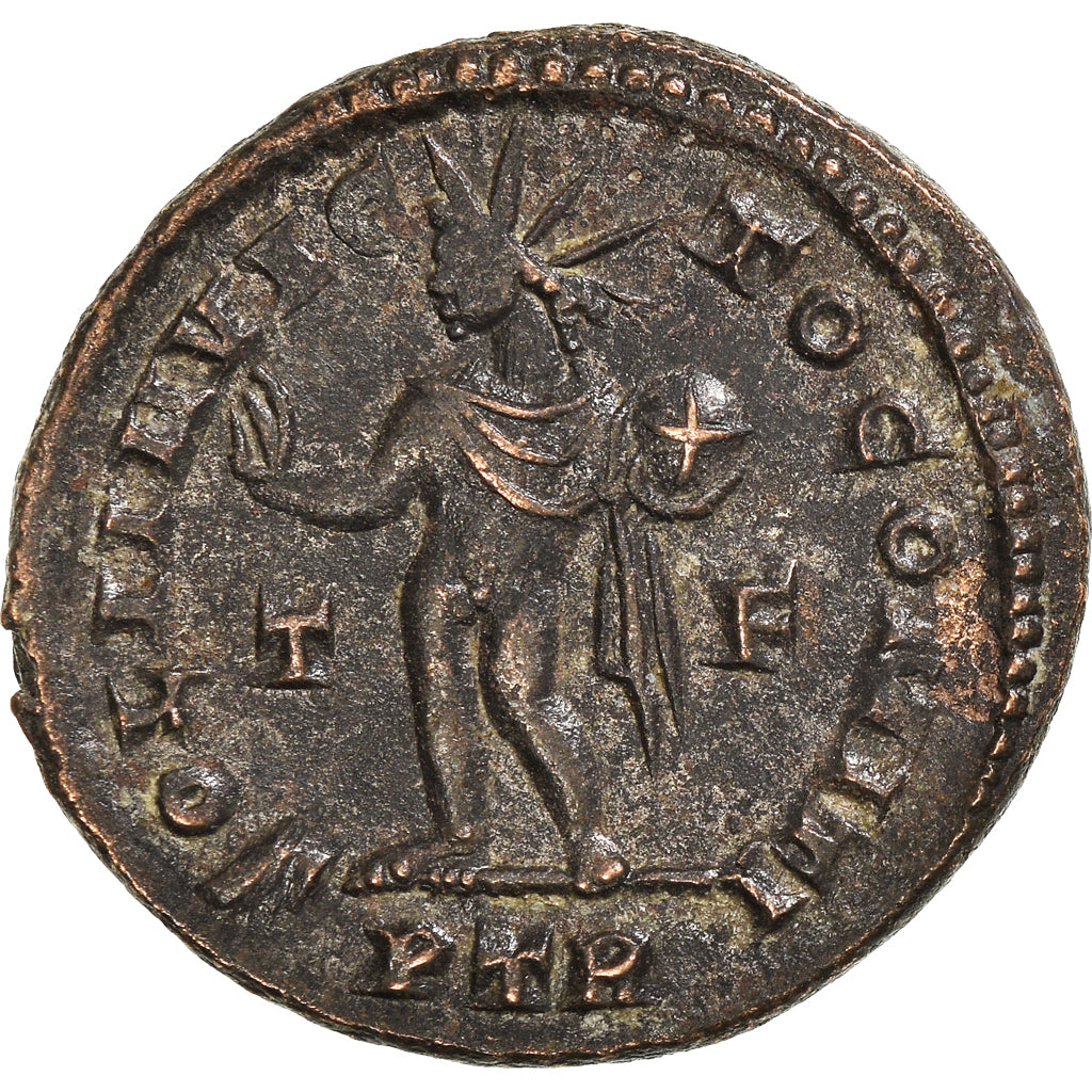 Coin, Constantine I, Follis, 310-315, Trier, AU(50-53), Bronze, RIC:873