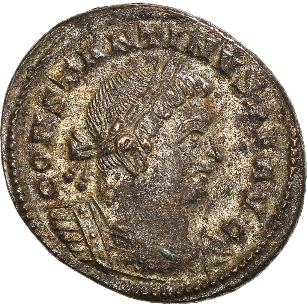 Coin, Constantine I, Follis, 310-315, Trier, AU(55-58), Bronze, RIC:873