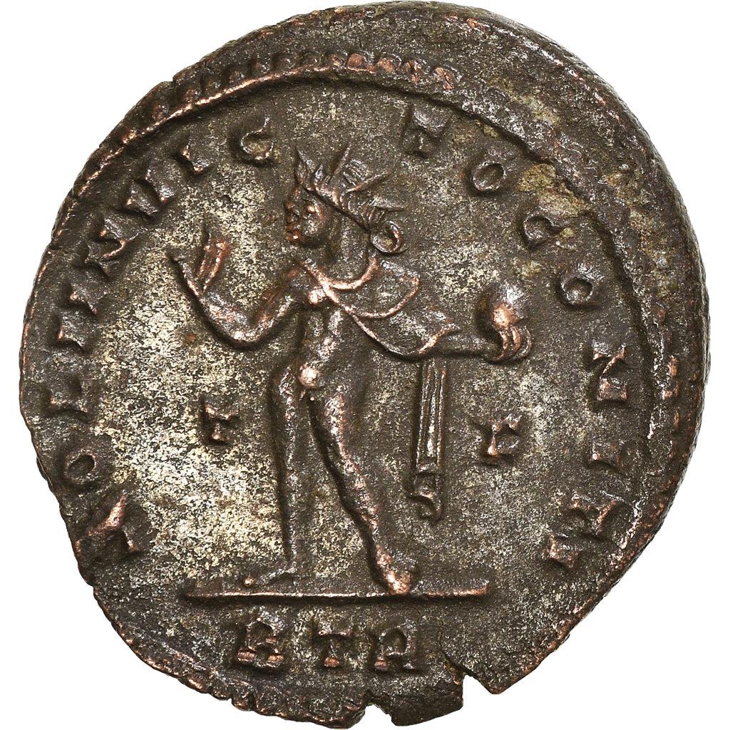 Coin, Constantine I, Follis, AD 310-313, Trier, AU(55-58), Bronze, RIC:874