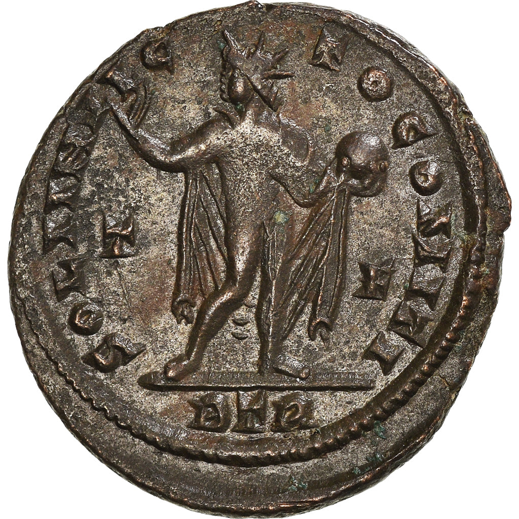 Coin, Constantine I, Follis, AD 310-313, Trier, AU(55-58), Bronze, RIC:870