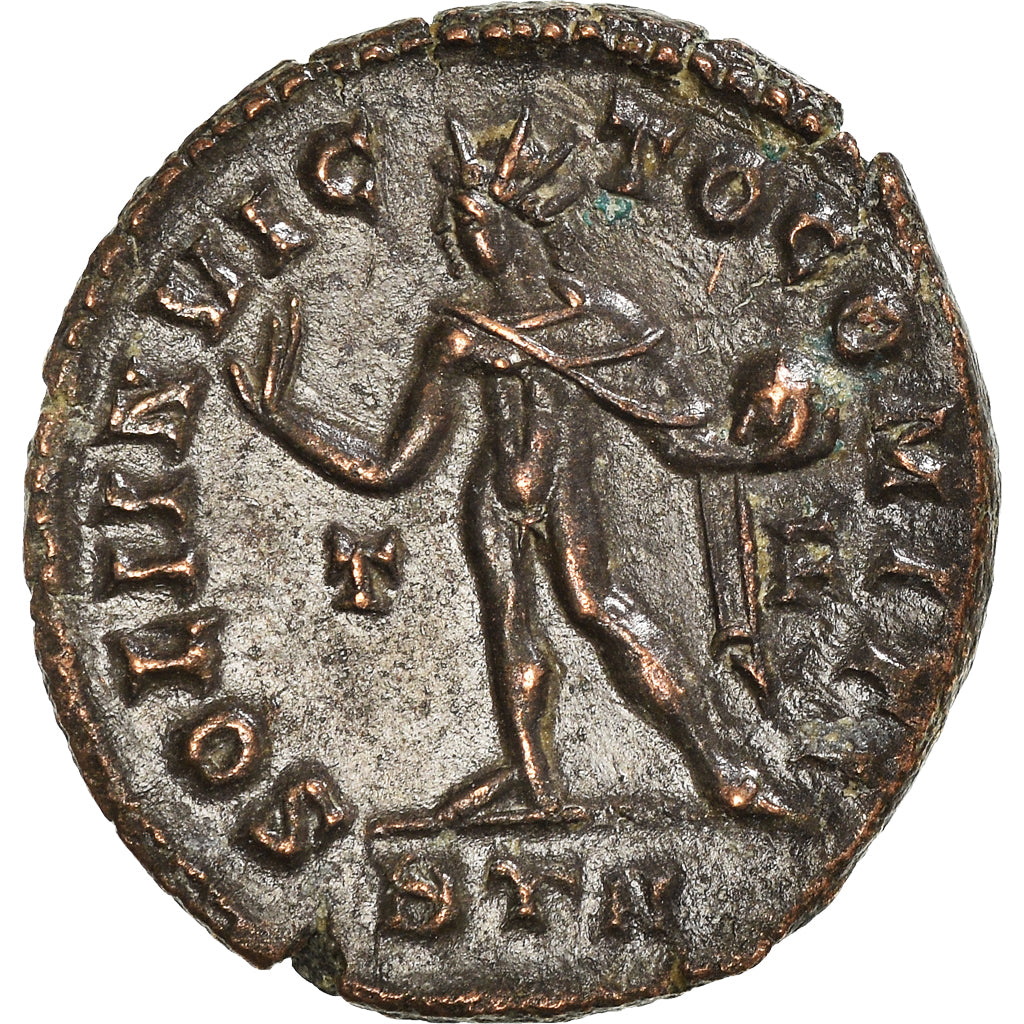 Coin, Constantine I, Follis, AD 310-313, Trier, MS(60-62), Bronze, RIC:870