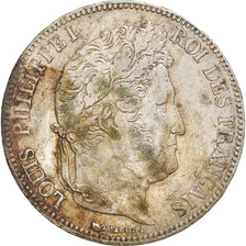 Coin, France, Louis-Philippe, 5 Francs, 1833, Lille, VF(30-35), Silver