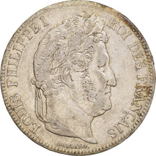Coin, France, Louis-Philippe, 5 Francs, 1832, Toulouse, VF(30-35), Silver