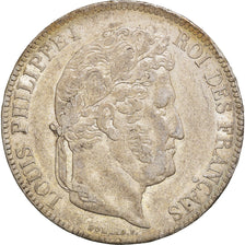 Coin, France, Louis-Philippe, 5 Francs, 1838, Lille, EF(40-45), Silver