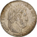 Coin, France, Louis-Philippe, 5 Francs, 1838, Strasbourg, VF(30-35), Silver