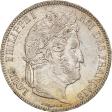 Coin, France, Louis-Philippe, 5 Francs, 1840, Lille, EF(40-45), Silver