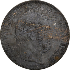 Coin, France, Louis-Philippe, 5 Francs, 1841, Bordeaux, EF(40-45), Silver