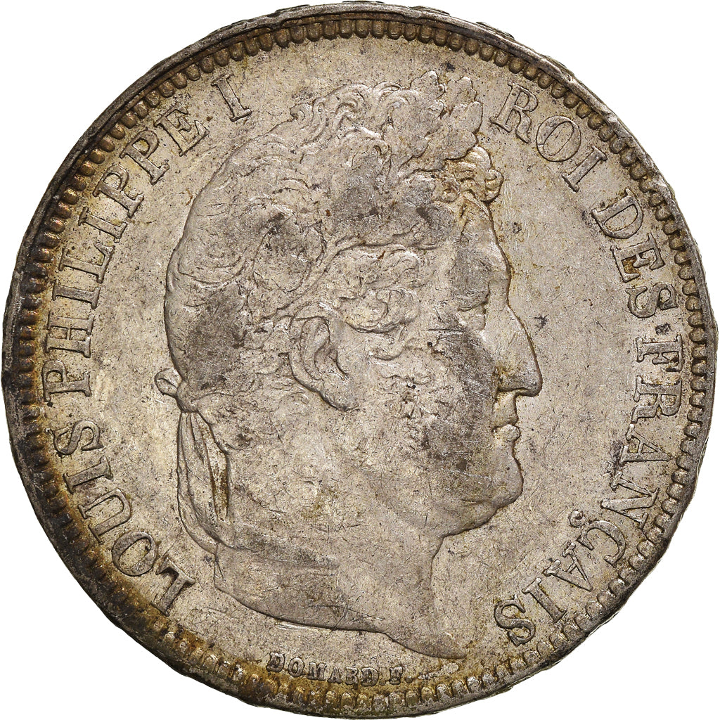 Coin, France, Louis-Philippe, 5 Francs, 1831, Paris, VF(30-35), Silver