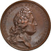 Francia, medalla, Louis XIV, Maison Royale de SAint-Cyr, 1687, Mauger, EBC+