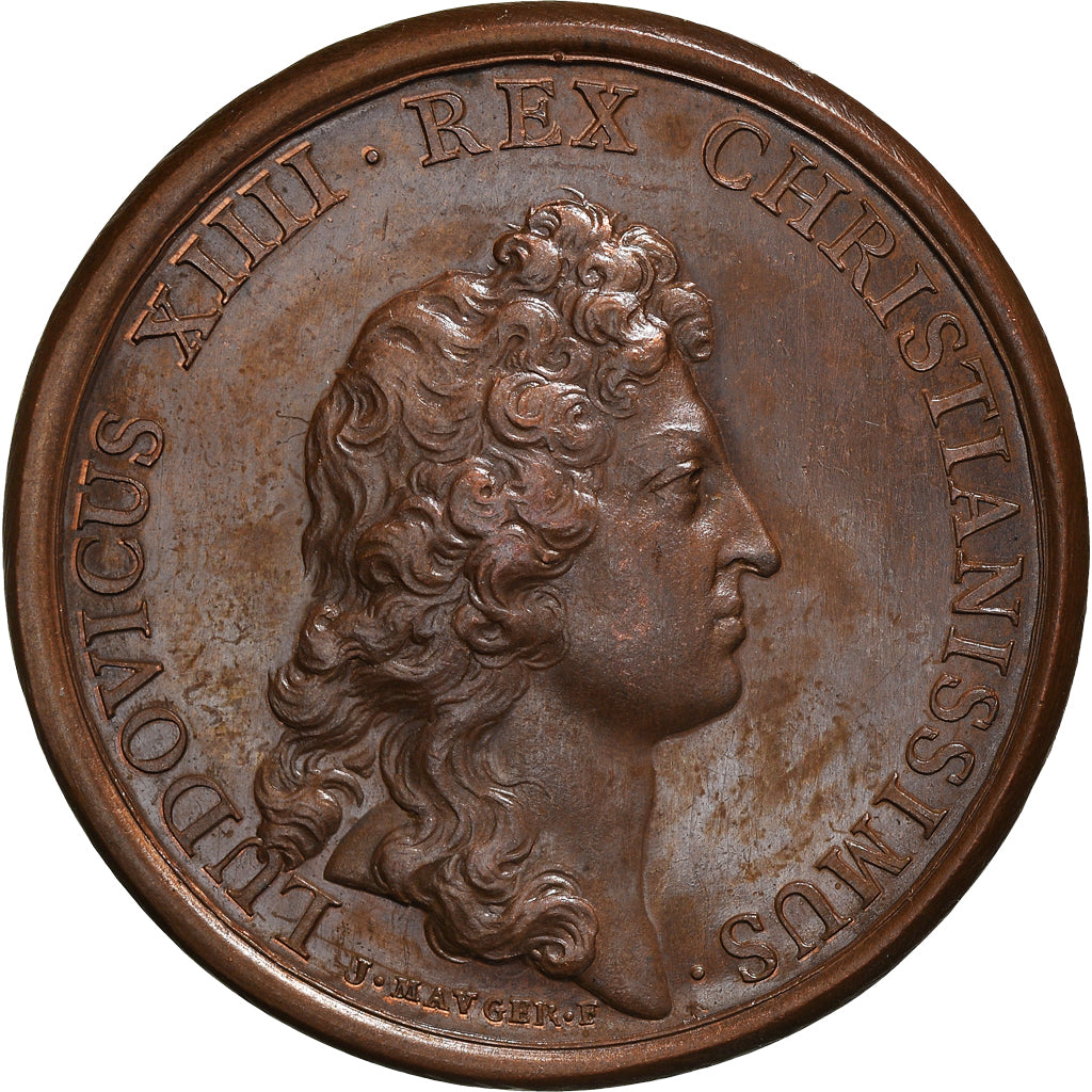 Frankrijk, Medaille, Louis XIV, Libéralité du Roi pendant la Famine, 1662