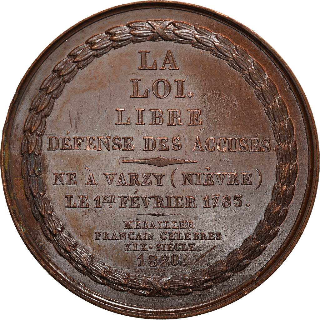 Frankrijk, Medaille, Français Célèbres, André Marie Dupin, 1820, Caunois