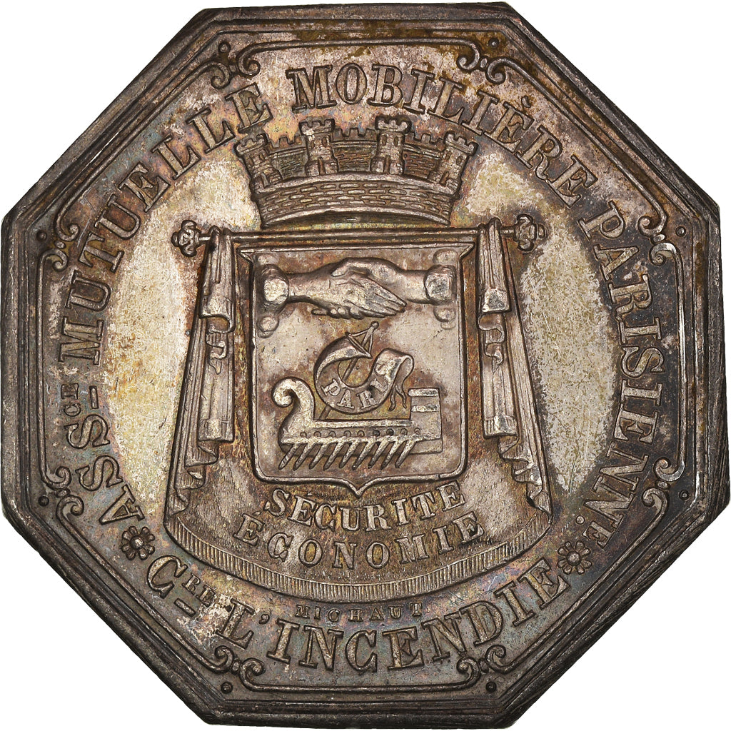 Frankrijk, Token, Insurance, Mutuelle Immobilière Parisienne, Incendie, 1837