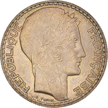 Coin, France, Turin, 20 Francs, 1933, Paris, Rameaux longs, MS(60-62), Silver