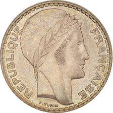 Coin, France, Turin, 20 Francs, 1934, Paris, MS(60-62), Silver, KM:879