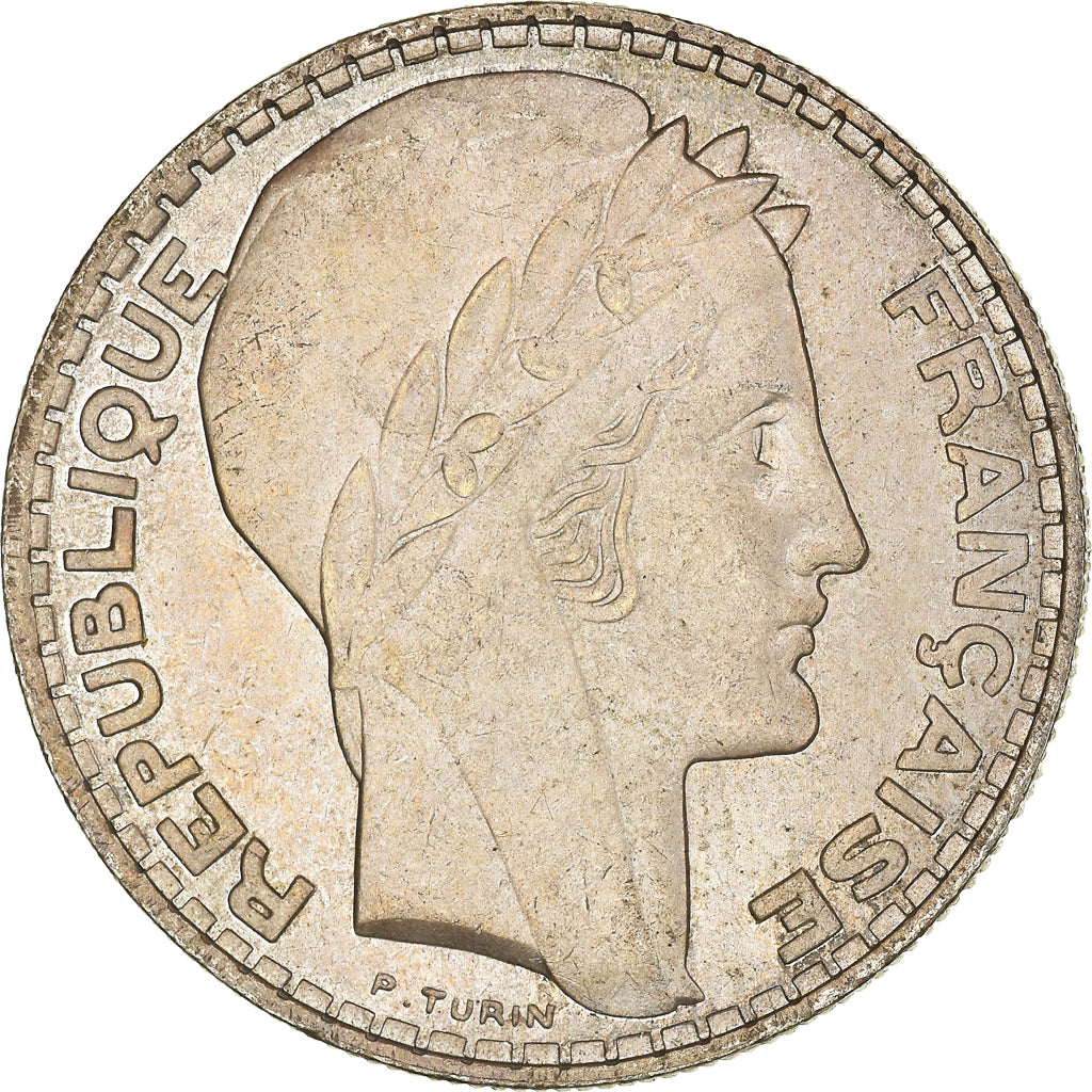 Coin, France, Turin, 20 Francs, 1929, Paris, MS(60-62), Silver, KM:879