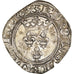 Coin, France, Charles VI, Florette, Paris, EF(40-45), Billon, Duplessy:387C