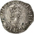 Moneta, Francja, Charles VI, Florette, Rouen, EF(40-45), Bilon, Duplessy:387A