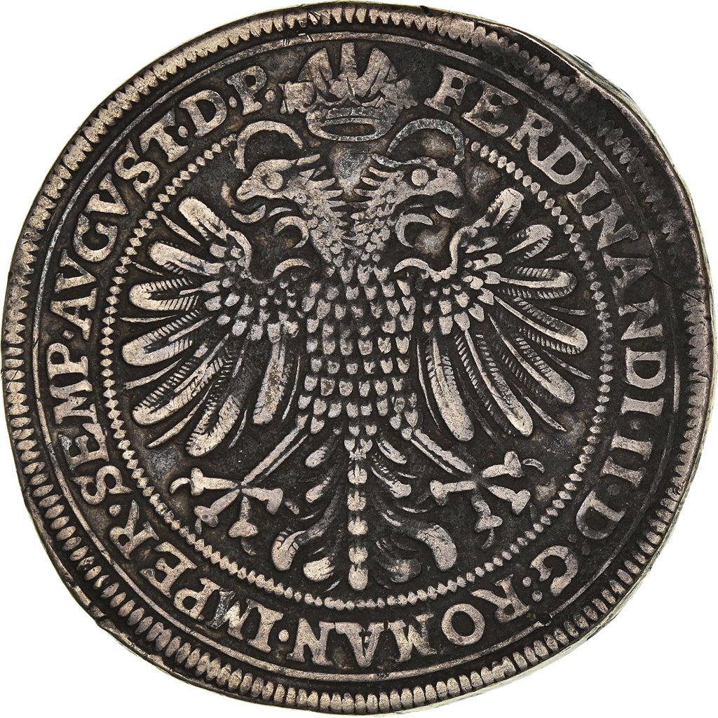 Coin, German States, NURNBERG, Ferdinand II, Thaler, 1626, EF(40-45), Silver